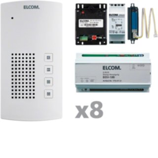 Elcom 1001808 AKF-08 AudioKit 8TLN i2Audio BFT-200