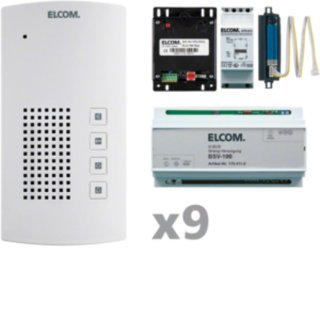 Elcom 1001809 AKF-09 AudioKit 9TLN i2Audio BFT-200