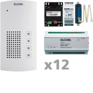 Elcom 1001812 AKF-12 AudioKit 12TLN i2Audio BFT-200