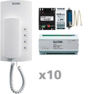 Elcom 1001910 AKB-10 AudioKit 10TLN i2Audio BHT-200