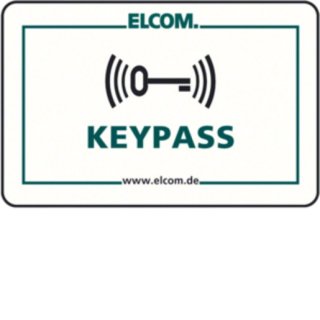 Elcom 1506213 KPC-003 Transponder Card weiß