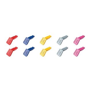 00 61 10 C V01 ColorCode Clips Farbmischung 1 (10 Stk) 00...