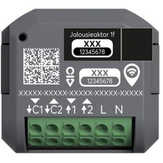 62831 U-WL Jalousieaktor 1-fach, UP Wireless