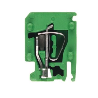Weidmüller ZVL 1.5/PE GN Stecker (Klemmen), Zugfederanschluss, 1.5 mm², 250 V, 17.5 A, Polzahl: 1, grün