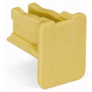 Wago 285-421 Fingerschutzabdeckung;dient als Berührungsschutz für nicht belegte Klemmstellen;für Hochstromklemmen 35 mm²;gelb