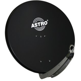 Astro ASP 78 A Offset-Parabolantenne, 78 cm Durchmesser, Farbe: anthrazit, Aluminium, 40 mm Aluminium-Speisesystemaufnahme, passend zu ACX…-LNB
