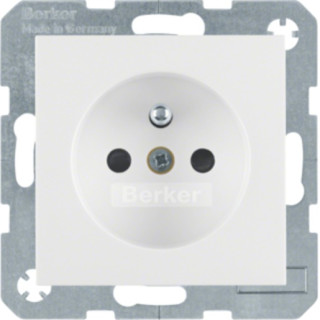 Berker 6765768989 Steckdose m SK-Stift S.1/B.3/B.7 pw