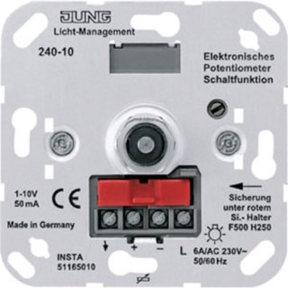 Jung 240-10 Elektronisches Potentiometer, Schaltfunktion