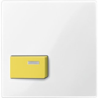 Merten 451619 Zentralplatte für Abstelltaster, gelb,...