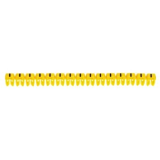 Legrand 38283 CAB 3 Kabelkennzeichnungssystem Symbol - Schwarz auf Gelb Leiterquerschnitt 1,5 - 2,5 mm² Gemäß EN 60 062