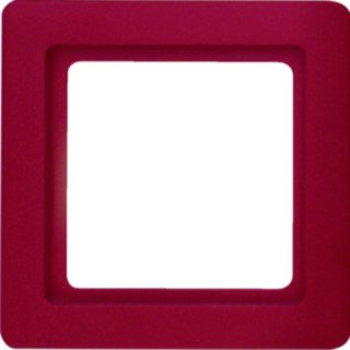 Berker 10116062 Rahmen 1fach Q.1 rot
