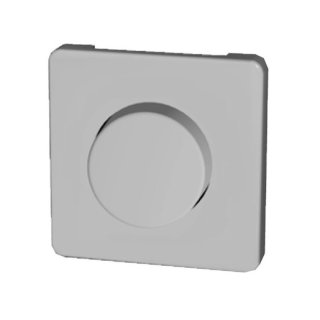 Elso 2270111 Zentralplatte mit Drehknopf für Dimmer FASHION/RIVA/SCALA edelstahleffekt