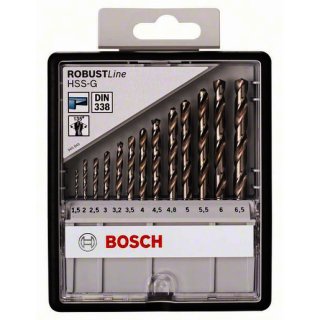 Bosch Professional 13tlg. Robust Line Metallbohrer-Set...