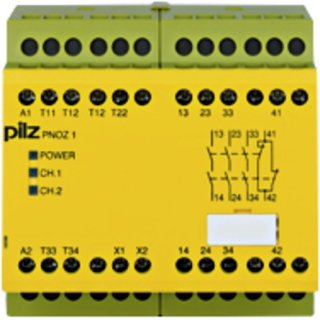 Pilz 775695 PNOZ 1 24VDC  3n/o 1n/c
