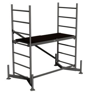 Krause 710116 MONTO ClimTec Aluminium-ArbeitsGerüst,...