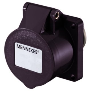 Mennekes 610 Anbaudose, 16A3p0h, Kleinsp., IP44