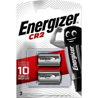 Energizer CR2 Spezialbatterie / Lithium Foto CR2 2 Stück