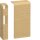 Hager SL200806D3 Endstück zu SL 20x80 Dekor Ahorn