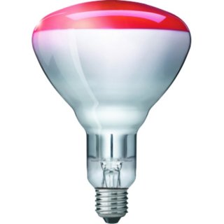 PHILIPS BR125 IR 250W E27 230-250V Red 1CT/10 InfraRed Industrial Heat Incandescent - IR lamp