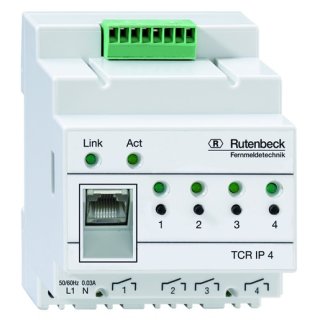 Rutenbeck R-Control IP 4 (former TCR IP 4) IP-Schaltaktor...