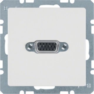 Berker 3315416089 VGA Steckdose Schraub-Liftkl Q.1/Q.3 pw
