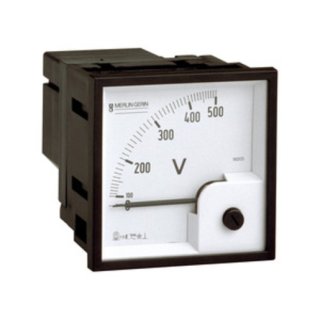 Schneider Electric 16005 Analoges Voltmeter VLT, 72x72mm,...