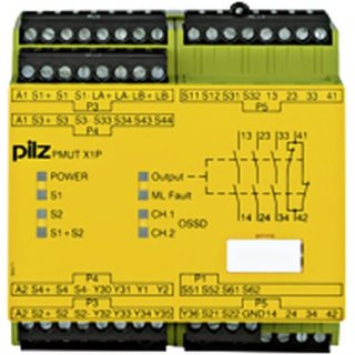 Pilz 778010 PMUT X1P 24VDC 3n/o 1n/c 5so