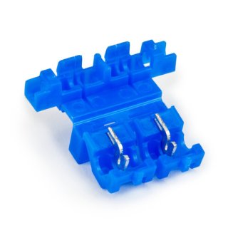 3M 972-B 3M™ Scotchlok™ 972 Flachsicherungshalter, Blau, 32 V, max. 0,75 - 1,5 mm², 1000 Stück / Karton