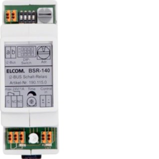 Elcom 1901150 BSR-140 Schaltrelais+Eing 1f REG i2Audio