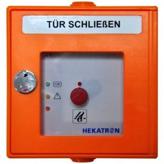 Hekatron DKT 02 or Druckknopftaster DKT 02 orange