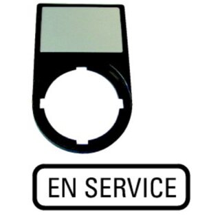 Eaton Electric M22S-ST-F7 Träger, + Schild, EN SERVICE