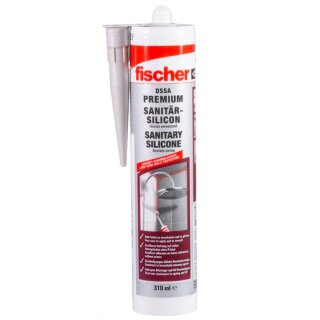 FISCHER DSSA FUG (DE/EN) Sanitärsilicon DSSA 310ml...