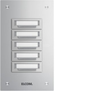 Elcom 5605210 KUP-5/1 Klingelplatte 5/1 UP STABILA