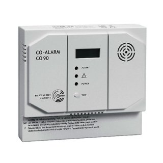 Indexa CO90-12 Kohlenmonoxidmelder (CO-Alarm), 12V DC,...