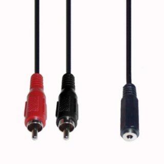 E+P Elektrik B 132/02 2 CINCHST.+3,5MM ST KUPP. 0,2M