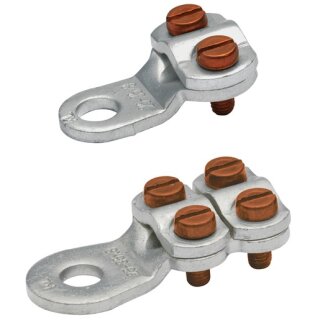KLAUKE 589R12BK Klemmkabelschuh, gestanzt, 95 - 150...