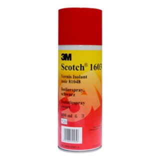 3M SCOTCH1603 Scotch® 1603 Isolierlack, Schwarz, 400 ml