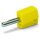 WAGO 215-511 Bananenstecker;für Buchsendurchmesser 4 mm;;gelb