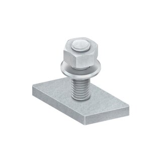 Niedax HM 306/30 Hammerkopfschraube M6, mit Mutter und...