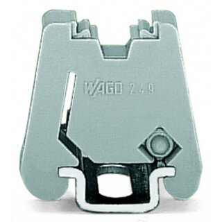 WAGO 249-101 Schraubenlose Endklammer;6 mm breit;mit WMB...
