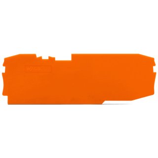 Wago 2006-1692 Abschluss- und Zwischenplatte;1 mm dick;;orange