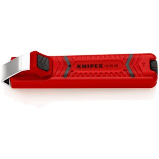 Knipex 16 20 28 SB Abmantelungswerkzeug für Kabel...