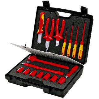 Knipex 98 99 11 Werkzeug-Box „Security“...