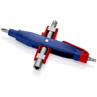 Knipex 00 11 07 Stift-Schaltschrank-Schlüssel Kunststoff / Zink-Druckguss mit Bit PH 2