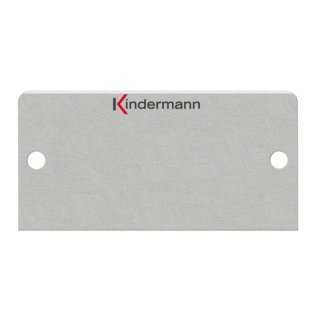 Kindermann 7444000400 Halbblende, Aluminium eloxiert