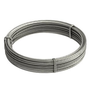 OBO 957 4 A4 Stahldraht-Spannseil mit Hanfseele 4, A4,...