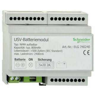 Elso ELG740240 Batteriemodul (ohne Netzteil) für USV...