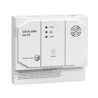 Indexa GA90-230 Gasmelder 230V, Gasalarm mit Relais,...