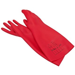631559NC Elektriker-Handschuhe Gr. 9 Klasse 0 rot, NEWLEC