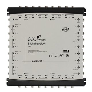 Astro AMS 9216 ECOswitch SAT-ZF 2-fach Abzweiger, 15...